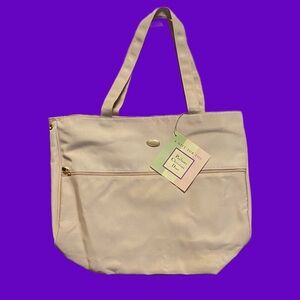 Vintage NEW Christian Dior canvas Tote Bag large perfumes